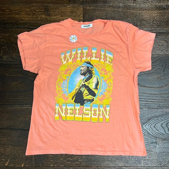 Daydreamer Willie Nelson Outlaw Country Tour Tee - Picture 3 of 8